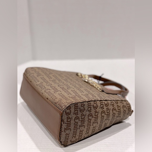 NWT Juicy Couture Chestnut Chino Change Of My Heart Mini Tote - Picture 10 of 15